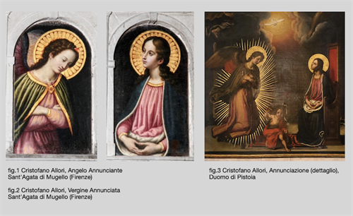 Angelo annunciante/ Vergine annunciata